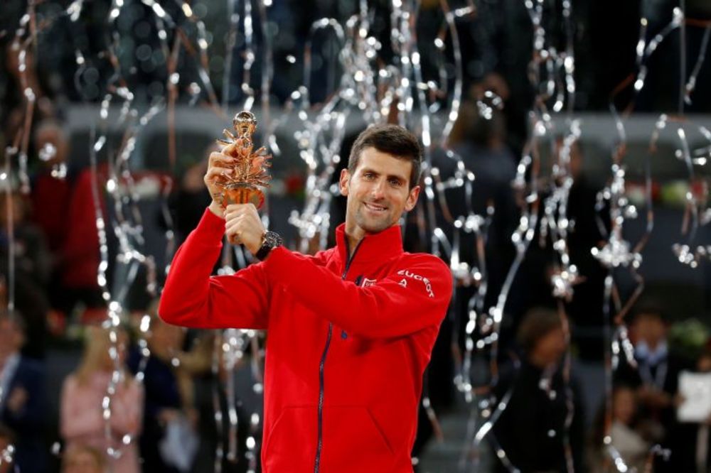 Novak se titulom u Madridu izjednačio sa idolom iz detinjstva! (VIDEO)