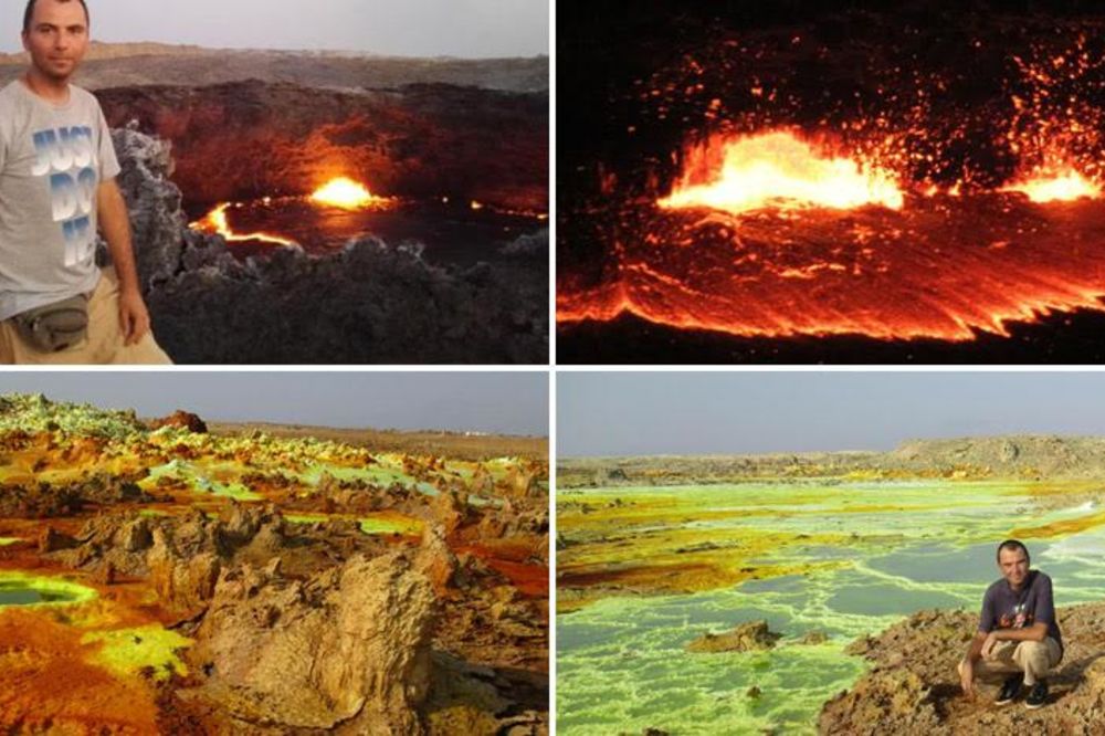 Espreso u srcu živog vulkana: Lava je krckala pod nogama, umalo da nas proguta Kapija pakla! (FOTO)