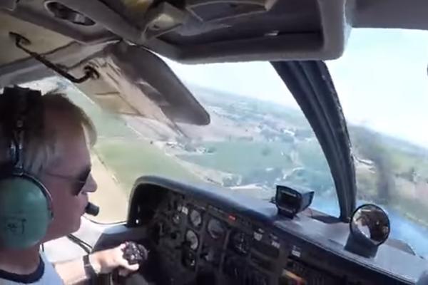 Kako izgleda pad aviona - iz prvog lica? (VIDEO)