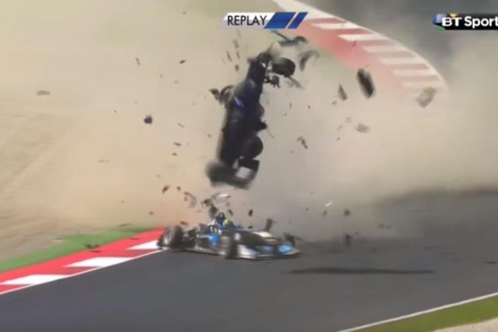 Strava i užas: Brutalan udes u Formuli 3! (VIDEO)
