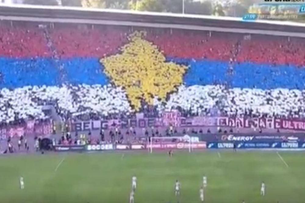 Kosovo je srce Srbije: Koreografija Delija na proslavi titule je jasna poruka za UEFA! (VIDEO)