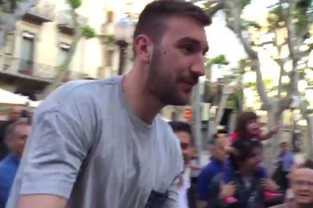 Deca u Kataloniji poludela za bivšim igračem Partizana! (VIDEO)
