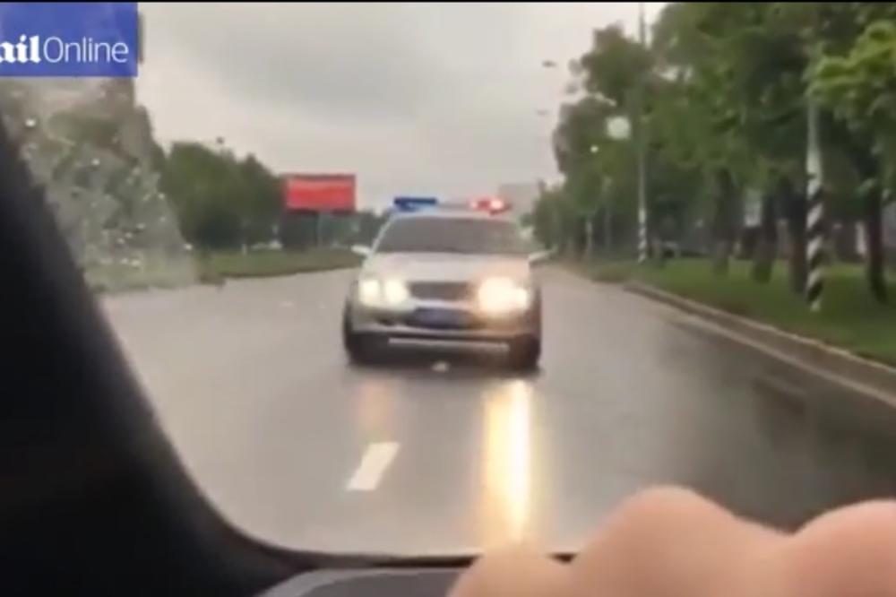 Sin ruskog milijardera bežao od policije i sve prenosio uživo, a kaznili ga sa 67 evra (VIDEO)