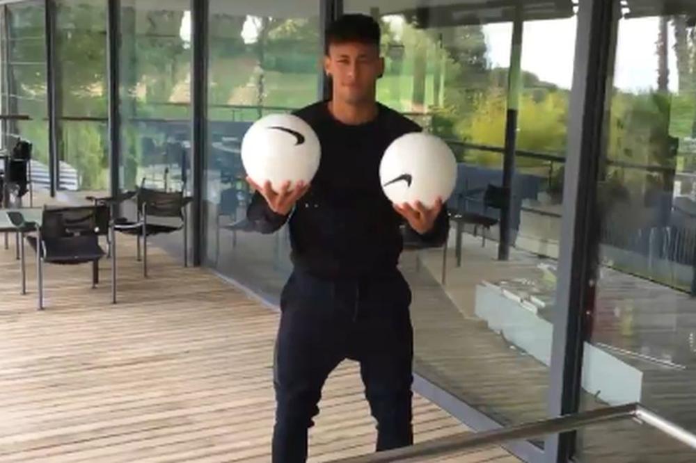 Dvojica Brazilaca u klinču: Ronaldo i Nejmar se trikovima prozivaju po Tviteru! (VIDEO)