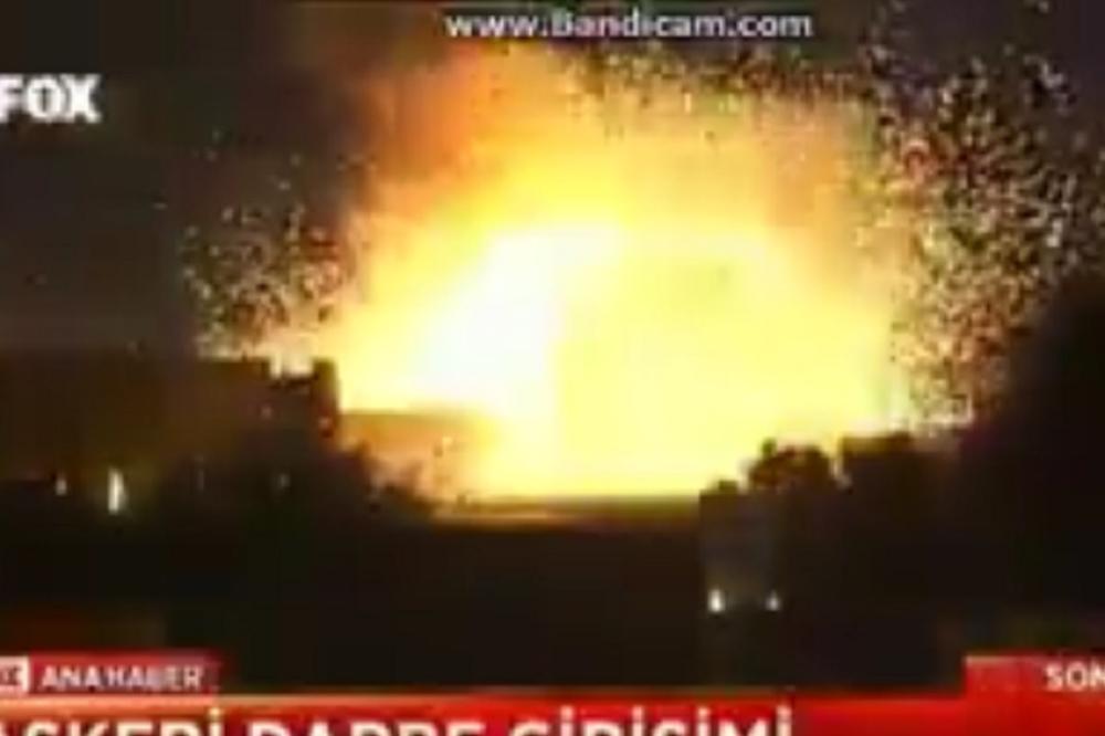 Eksplozije, dim, pepeo, ruševine i vriska: Tako su bombardovani turski parlament i predsednička palata! (FOTO) (VIDEO)