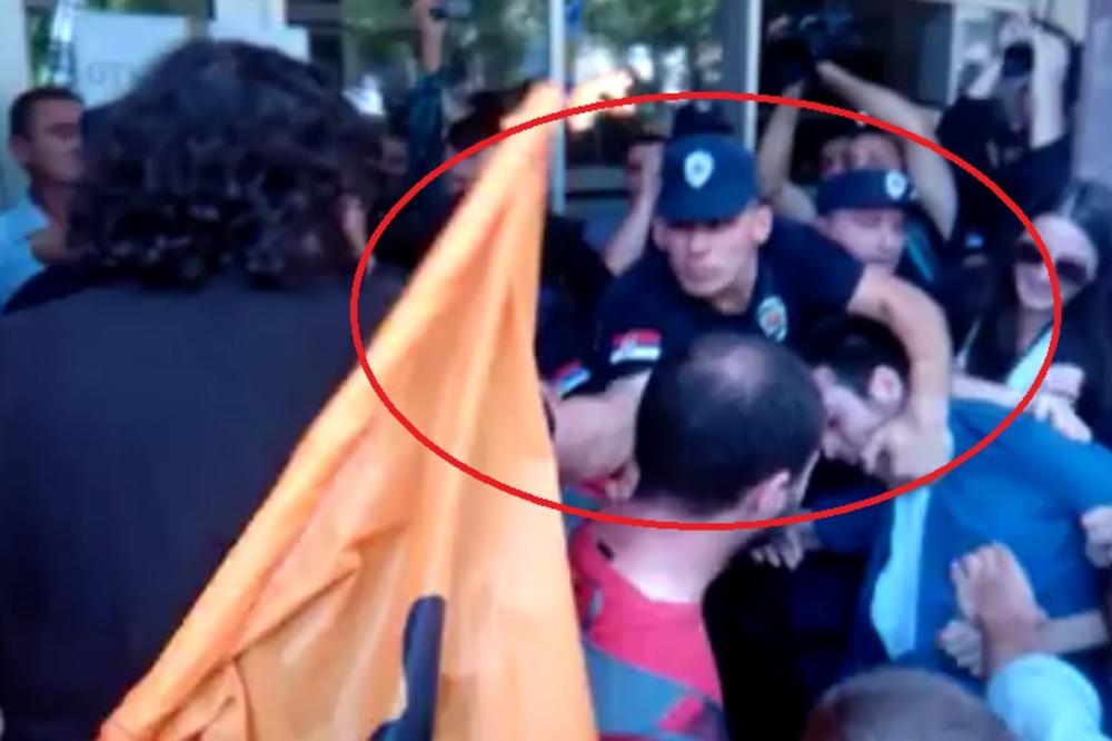 Snimak zapalio Fejs: Policajci tvrde da su oni napadnuti, ali ovaj trenutak pokazuje drugačije! (VIDEO) (FOTO)