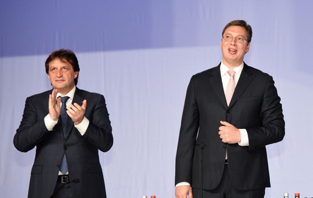 Aleksandar Vučić i Bratislav Gašić  
