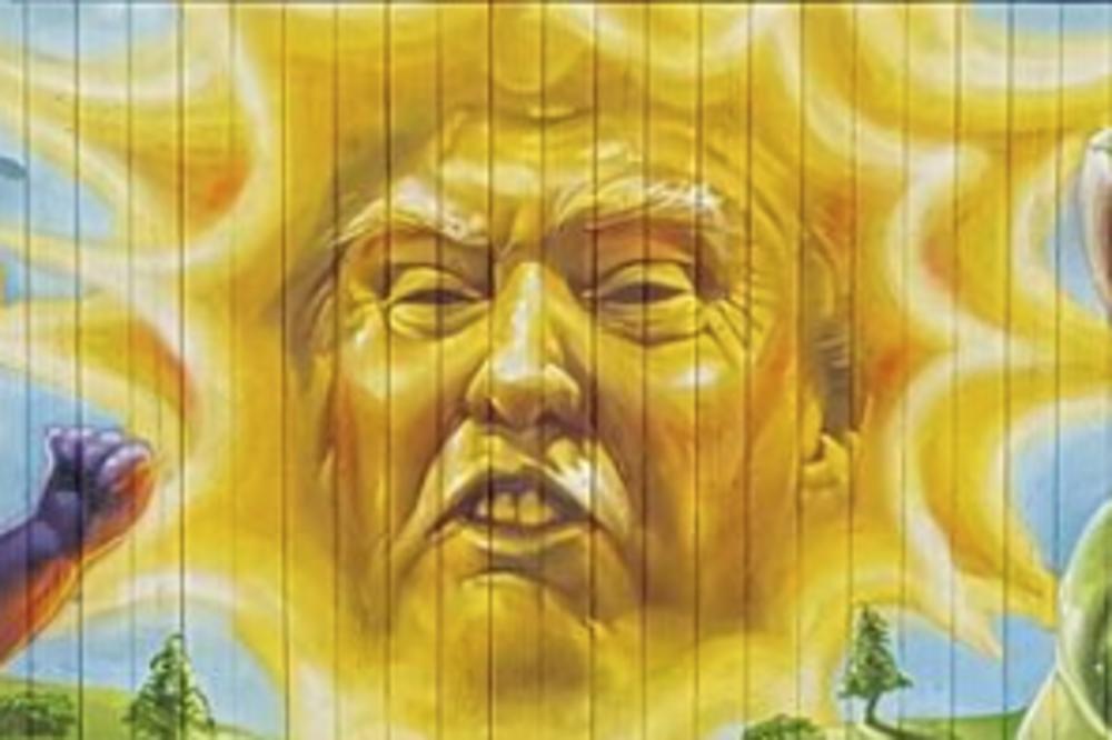 Ako je Donald Tramp sunce, šta smo onda mi - teletabisi? (FOTO)