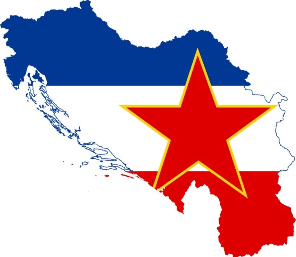 Mapa Jugoslavije  