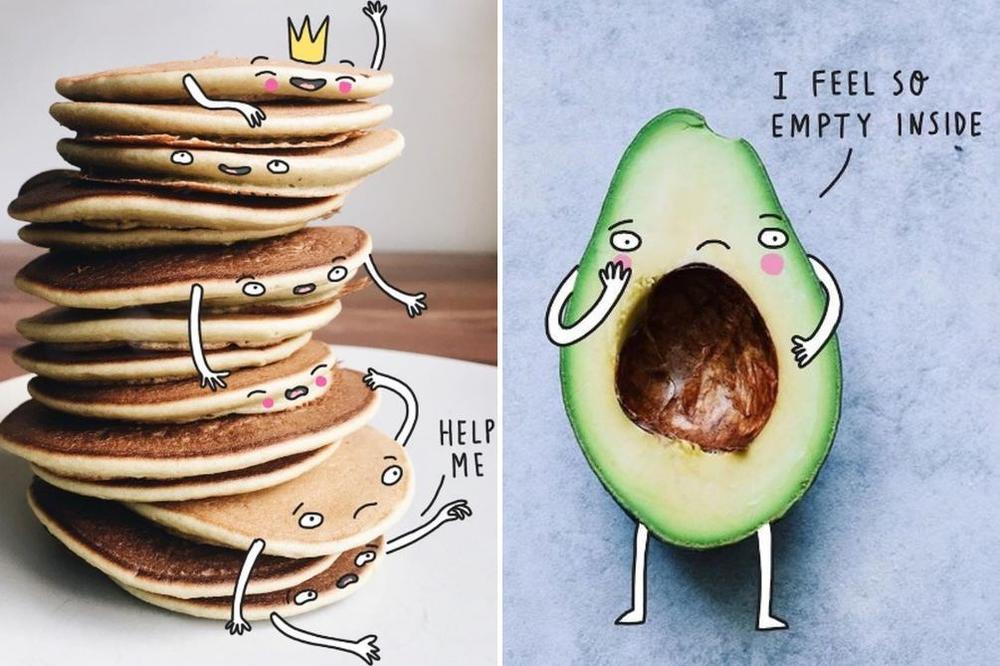 Kada bi hrana progovorila: 15 otkačenih ilustracija koje će vas beskrajno nasmejati! (FOTO)