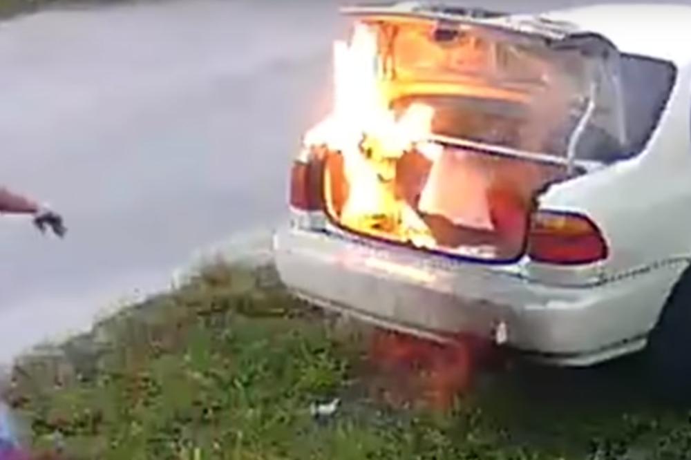 Htela je da se osveti bivšem tako što će mu zapaliti auto, ali se ispalila za ceo život! (VIDEO)
