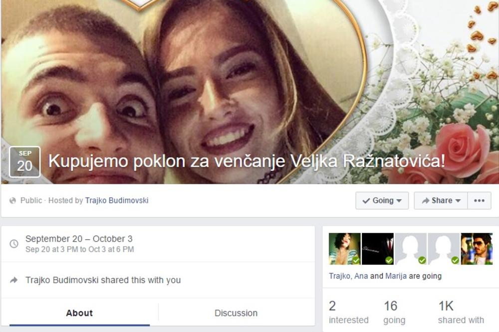 Kupujemo poklon Veljku za venčanje: Ova FB grupa je hit na internetu! Šta biste mu vi dali? (FOTO)