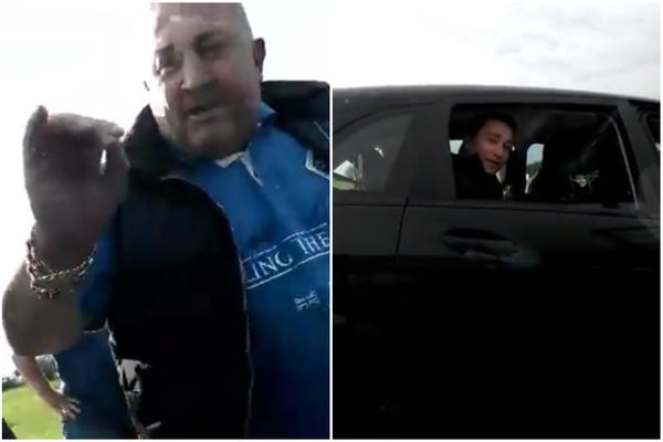 Budalo, razbiću ti šajbu što nam uzimaš hleb! Taksisti napali vozača Ubera! (VIDEO)
