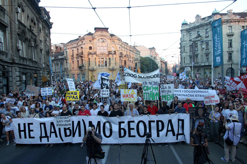 Novi protest Ne da(vi)mo Beograd: SINIŠA MALI NE SME OSTATI GRADONAČELNIK NI JEDAN DAN VIŠE!