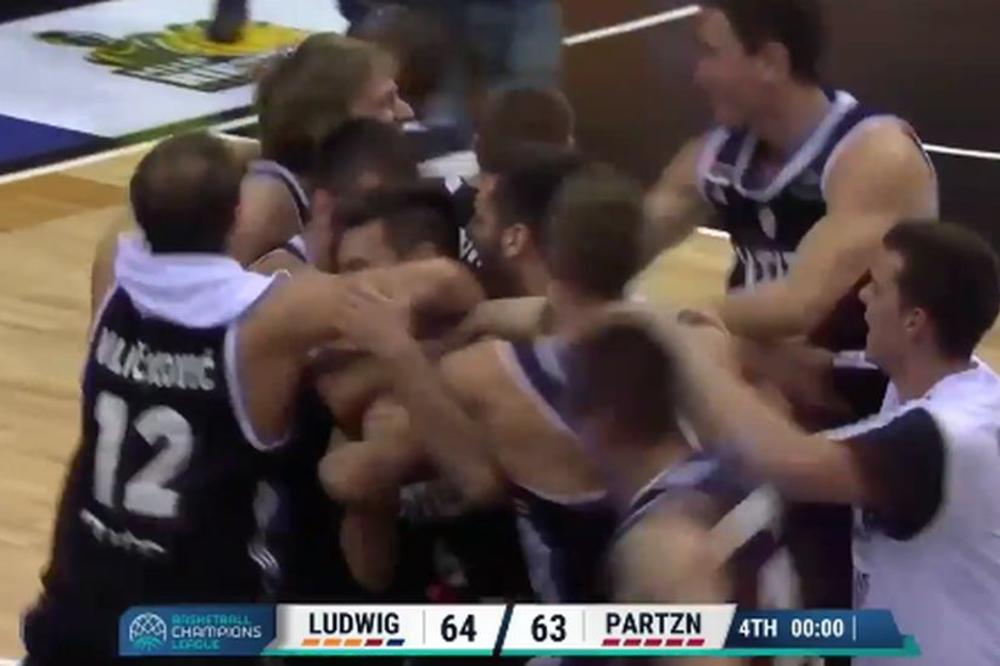 FIBA komentator urlao zbog akcije Partizana za pobedu u poslednjoj sekundi! (VIDEO)