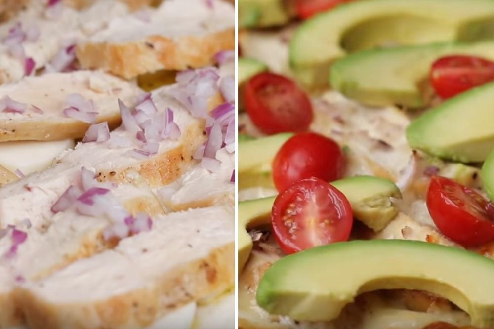 Zalogaj zdravlja na tanjiru! Pileća avokado pica će opčiniti sva vaša čula (RECEPT) (VIDEO)