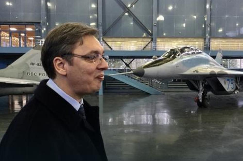 OVO SU NOVI SRPSKI MIGOVI!  Premijer u Moskvi pored novih asova srpske avijacije (FOTO)