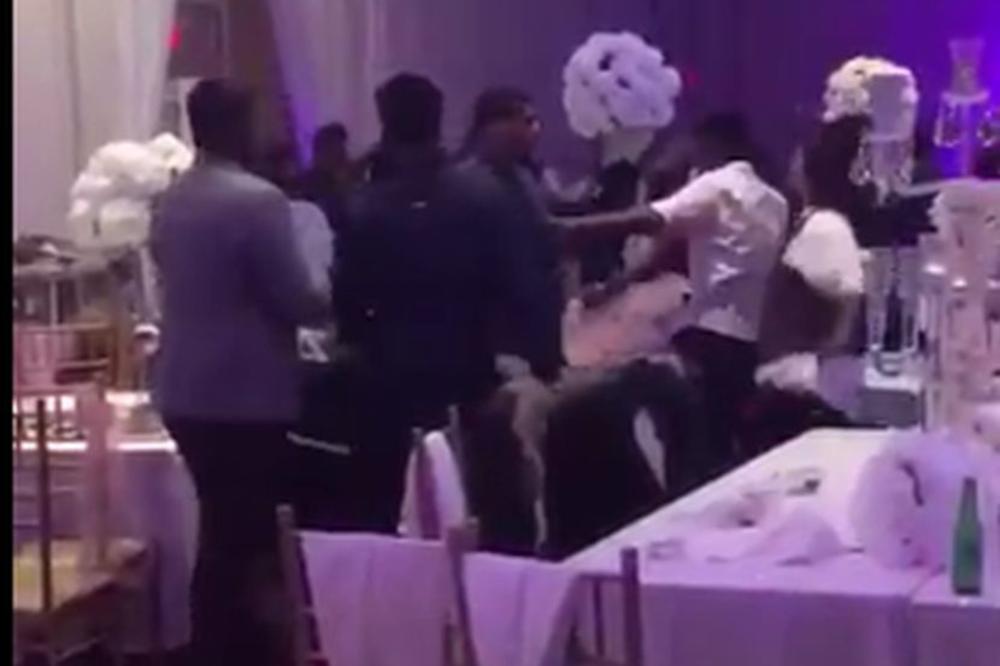 UŽAS: Mladin bivši upao na venčanje i gostima podelio slike zbog kojih je nastala neviđena tuča! (VIDEO)