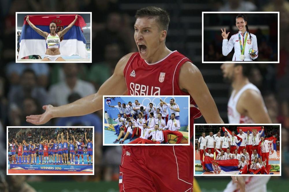 PLAKALI SMO KAO MALA DECA: Ovo su najlepši događaji srpskog sporta u 2016. godini! (VIDEO)