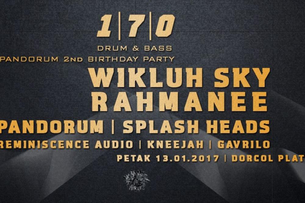 TREŠĆE SE DORĆOL PLATZ: Wikluh Sky, Rahmanee i Srpska Nova drum and bass godina!