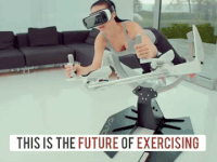 Budućnost vežbanja je stigla: Za gejmere ovo je pravi raj! (VIDEO)