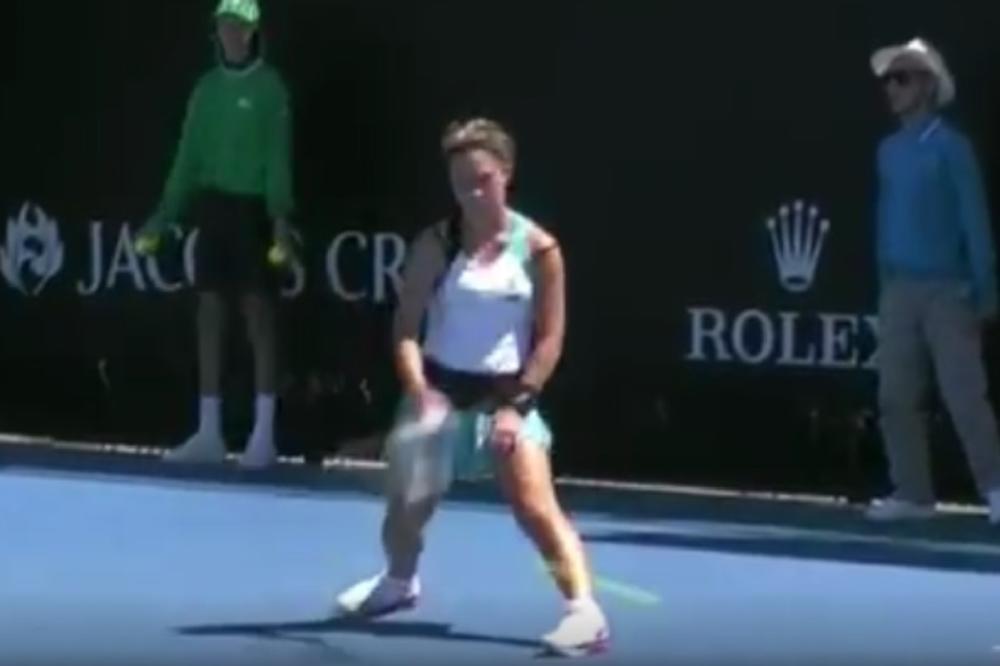 Bezazlenije moglo nije! Zbog bizarne greške uplakana teniserka proterana sa AO! (VIDEO)