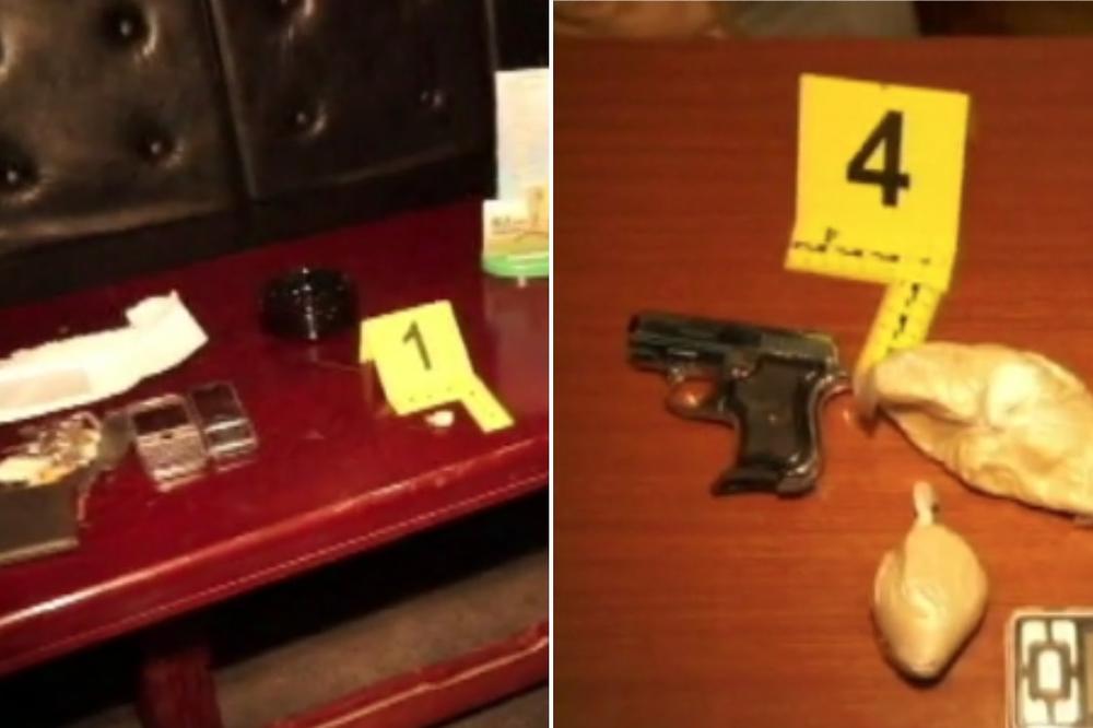 POLICIJA UPALA U BG CARSTVO NARKOTIKA: Ovako je izgledao pretres i zaplena heroina, kokaina, oružja! (VIDEO)