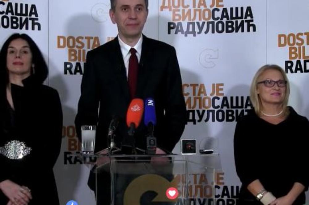 RADULOVIĆ: Da bismo pobedili, opozicija treba da se ujedini! Ako se Jeremić i Janković ne dogovore, DJB će imati svog kandidata!