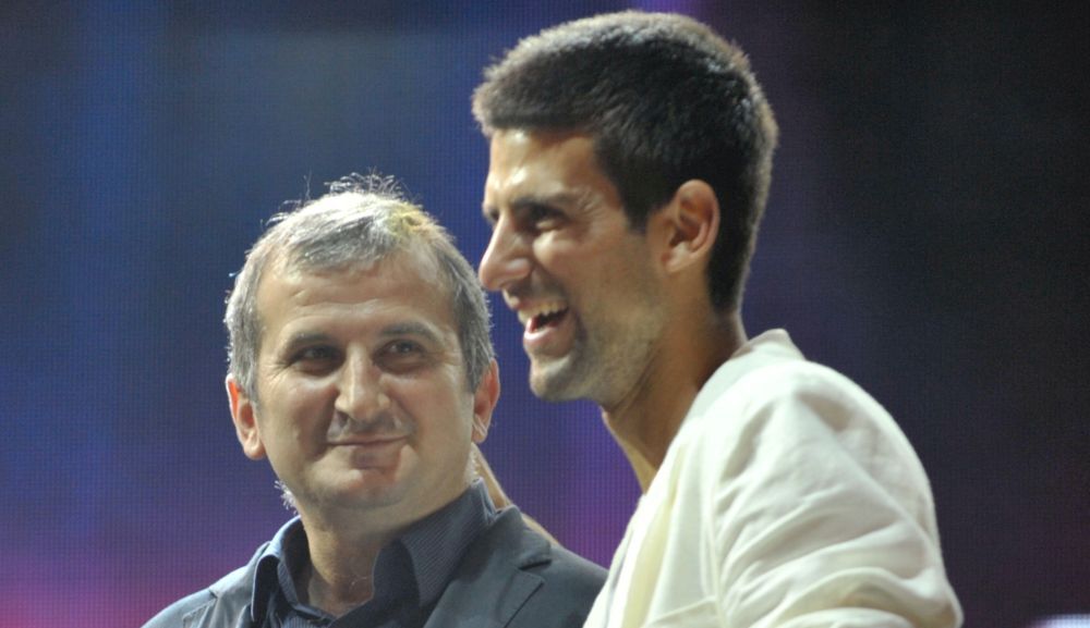 Goran i Novak Đoković