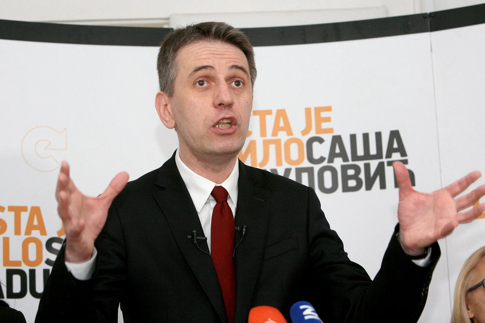 I on učestvuje u trci za predsednika: Saša Radulović kandidat pokreta Dosta je bilo!