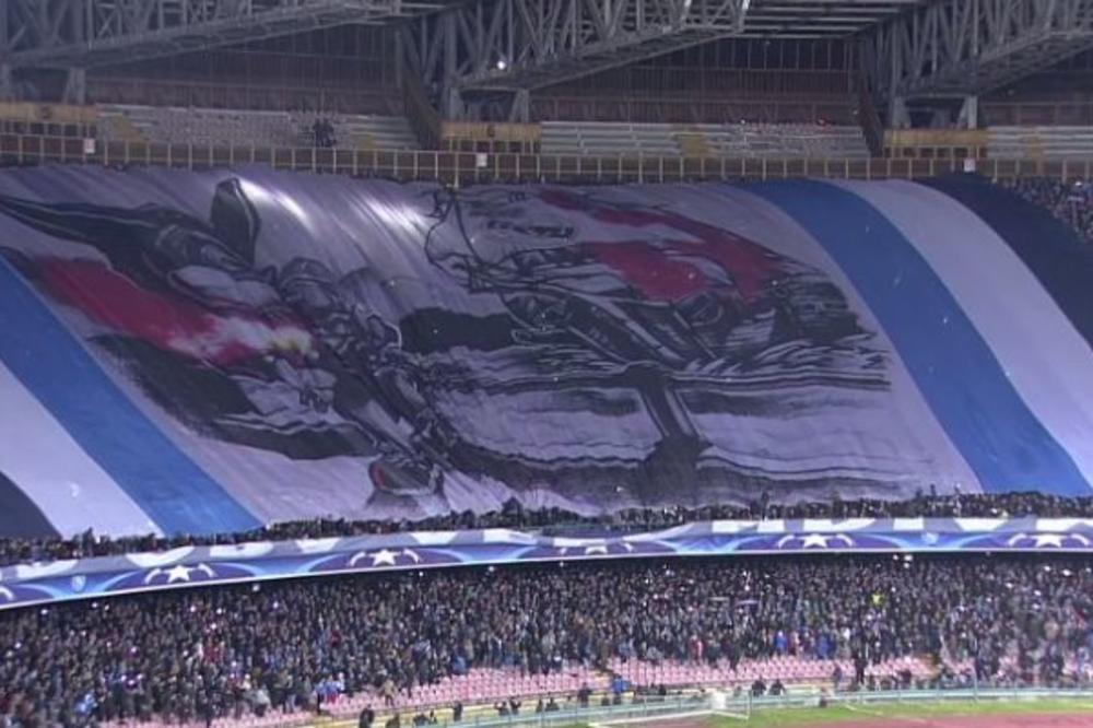Spektakl je deminutiv onoga što su navijači Napolija pripremili za meč sa Real Madridom! (FOTO) (VIDEO)