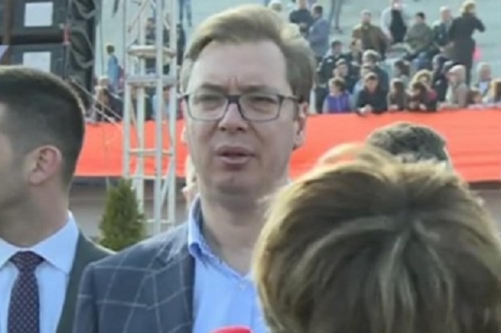 Vučić o Belom: Zanimljiv je, ali nama treba boljitak! (FOTO)