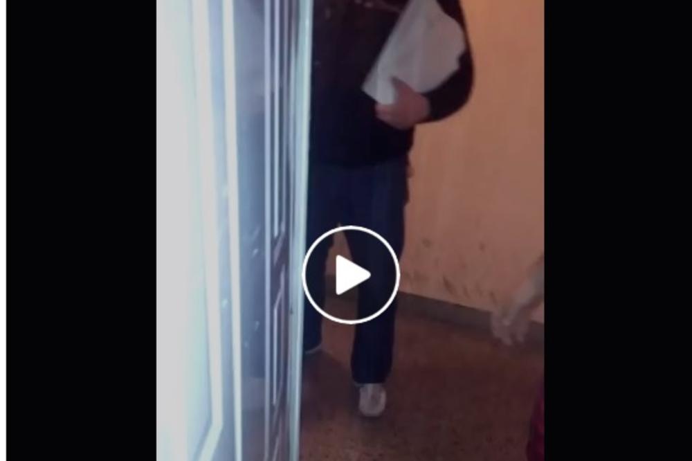 Aktivista SNS zakucao je Nišliji na vrata da ga pita za koga će da glasa. Usledio je BURAN ODGOVOR! (VIDEO)