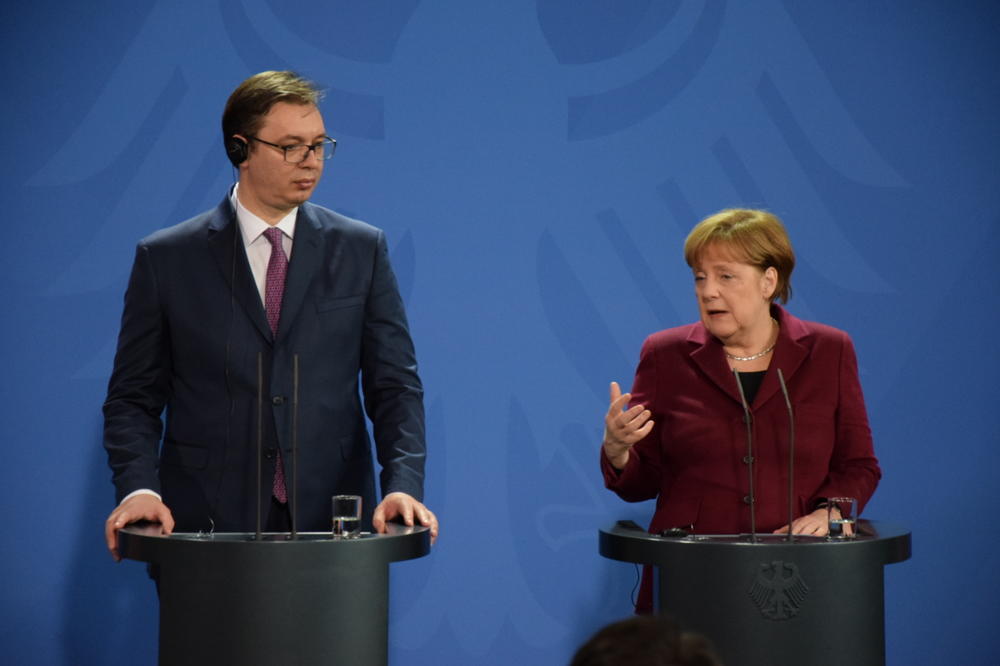 IMAO SAM ODLIČAN RAZGOVOR, ONA RAZUME NAŠU POZICIJU: Vučić i Angela Merkel pričali otvoreno!