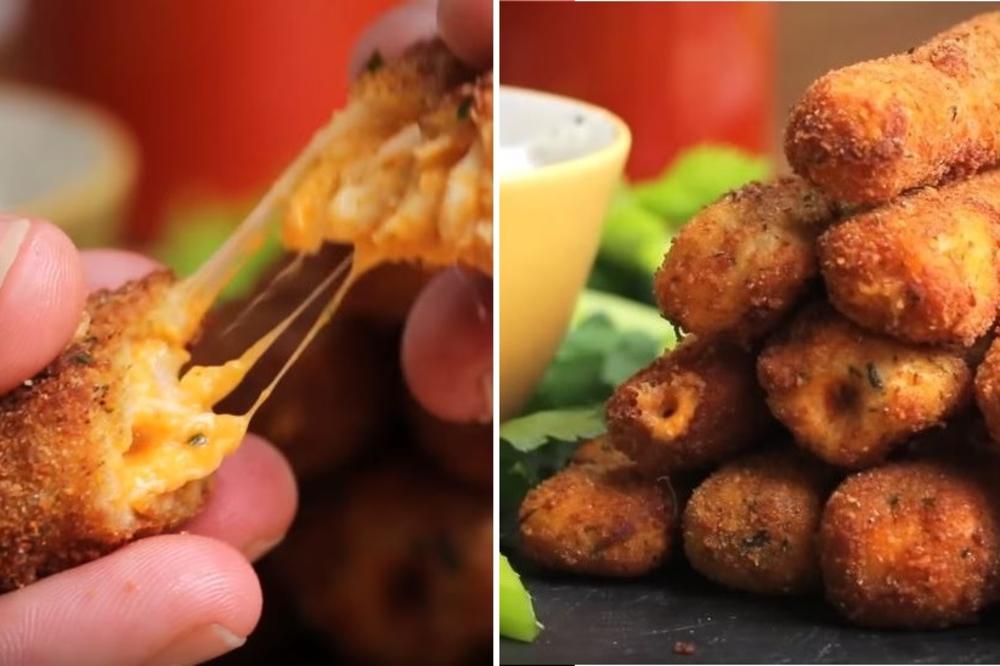 Bafalo štapići sa piletinom i mocarelom podstaće vaše novo omiljeno jelo! (RECEPT) (VIDEO)