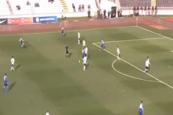 KAKO OVO NIKO NIJE VIDEO? Partizan je primio potpuno neregularan gol! (VIDEO)