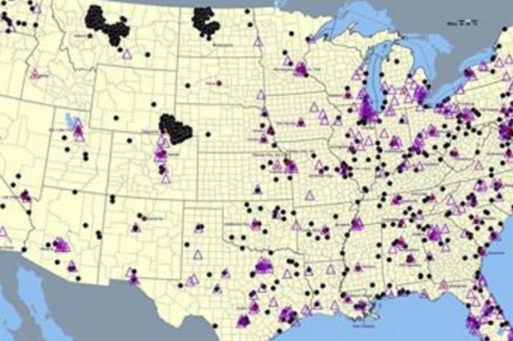 STRAVIČNA MAPA: Ovo su ruske mete širom SAD u slučaju nuklearnog rata! (FOTO)