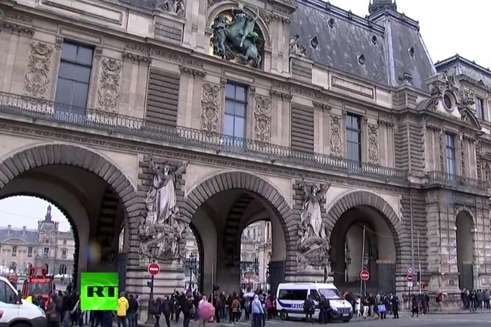 HAOS U FRANCUSKOJ NA DAN IZBORA: Hitno evakuisan Luvr zbog bezbednosne uzbune! (VIDEO)