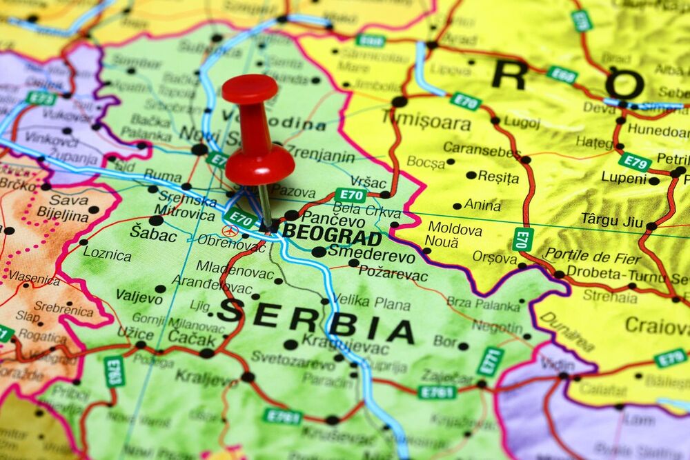 mapa srbije mladenovac Objavljena gej mapa Evrope: Gde je tu Srbija? | Vesti | Espreso mapa srbije mladenovac