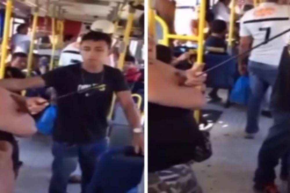 PUTNICI U ŠOKU! Žena stajala u gradskom prevozu, a onda joj se dogodilo OVO (VIDEO)