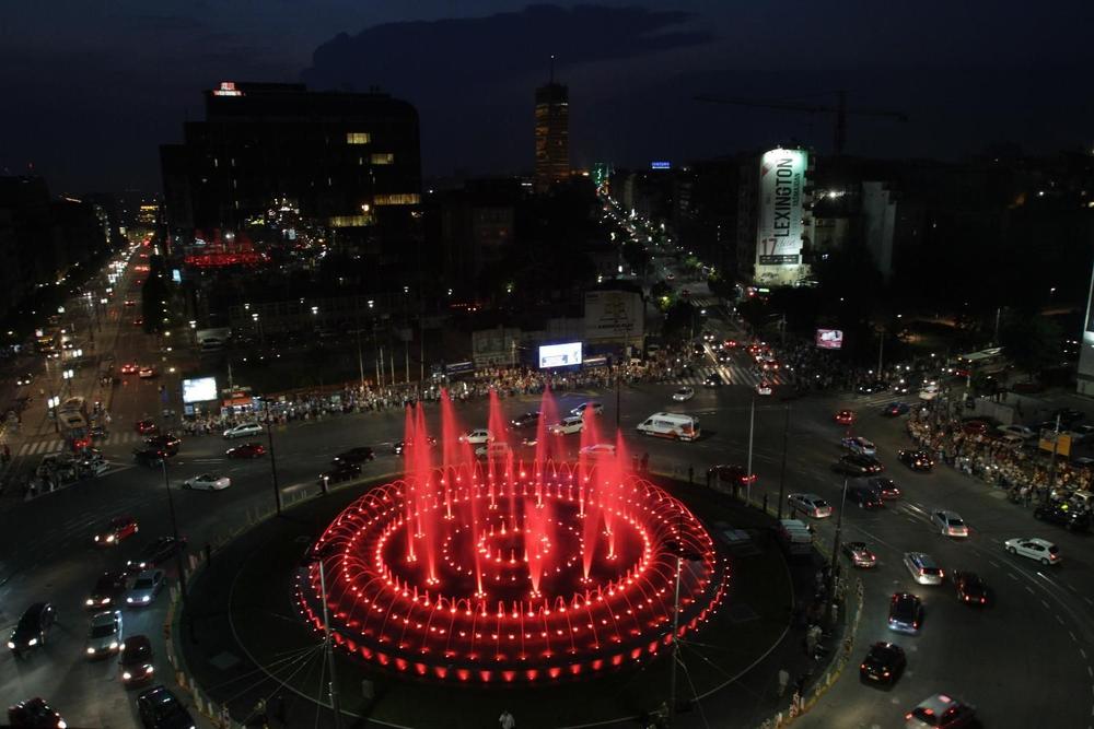 Muzička fontana, Srbija  