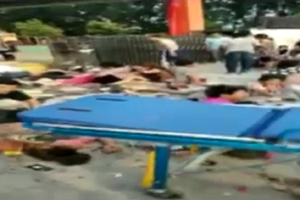 EKSPLOZIJA ISPRED VRTIĆA U KINI: Poginulo sedmoro, 66 ljudi povređeno! (UZNEMIRUJUĆI FOTO/VIDEO)