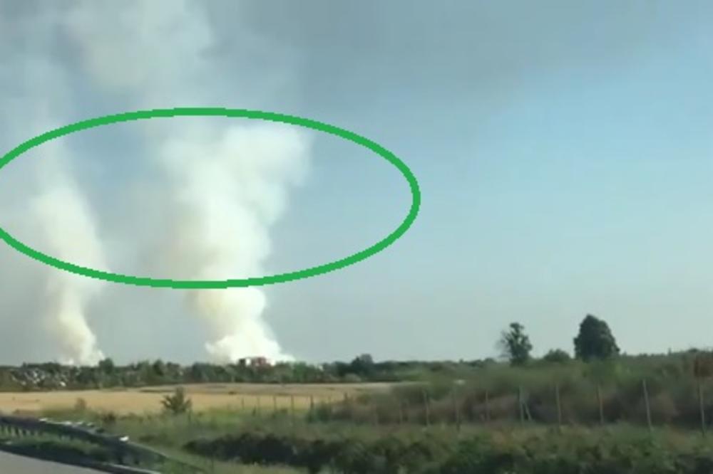 POSLE VINČE, BATAJNICA: Divlja požar na još jednoj beogradskoj deponiji! (VIDEO)