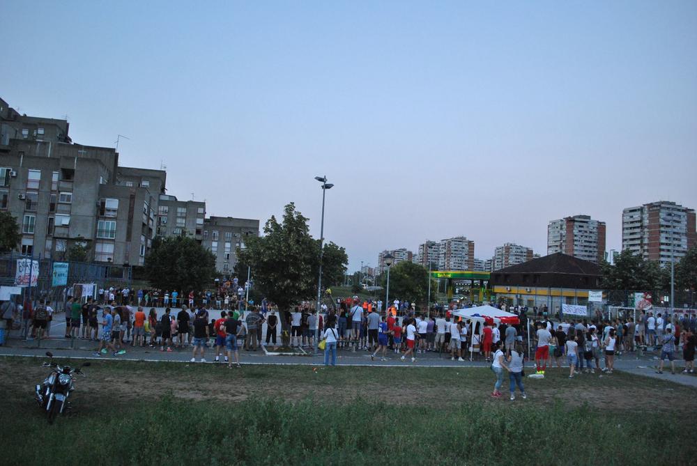 Novobeogradski Blokovi, mesto odigravanja turnira  