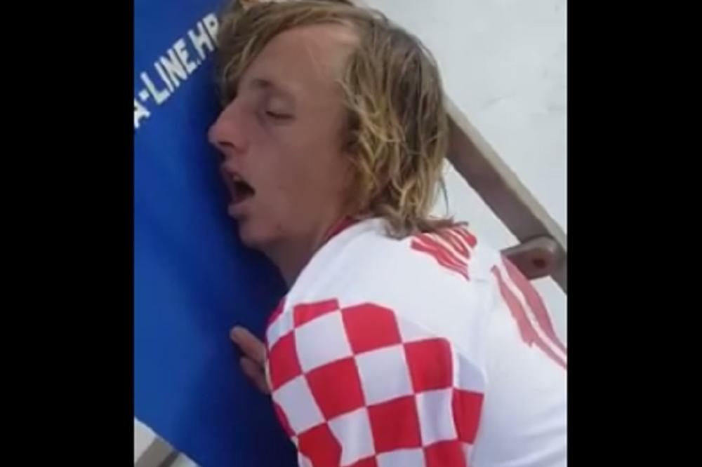 Luka Modrić PROPO! Od alkohola! Snimak koji je spržio internet! (VIDEO)