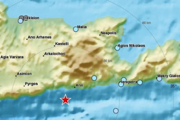 GRČKA SE NE SMIRUJE: Novi zemljotres pogodio Krit!