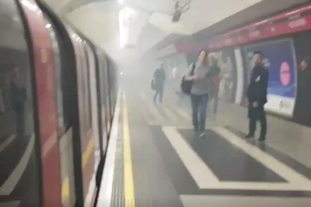 PANIKA U LONDONU: Uzbuna zbog dima u metrou, stanica zatvorena, evakuacija u toku!  (VIDEO)