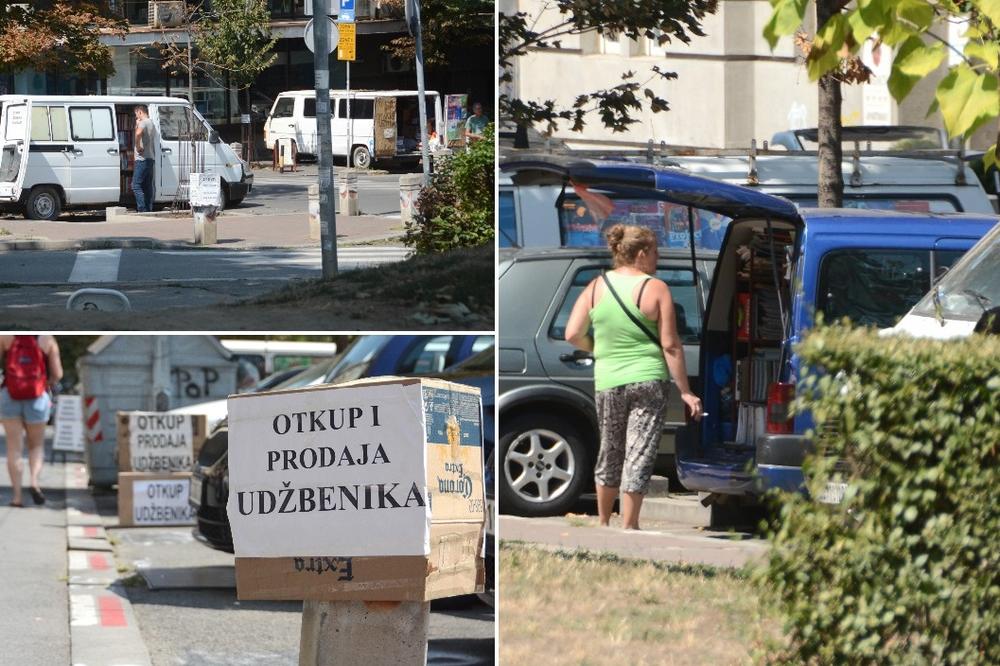 KAKO REKOSTE, NEMA PRODAVACA KNJIGA U KOSOVSKOJ? Pogledajte još jednom, i policija ih nemo posmatra! (FOTO)
