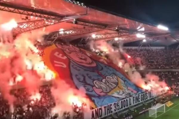 GROBARI I DELIJE LAJK DIS: Niko nikada nije isprozivao UEFA kao navijači Legije! (VIDEO)