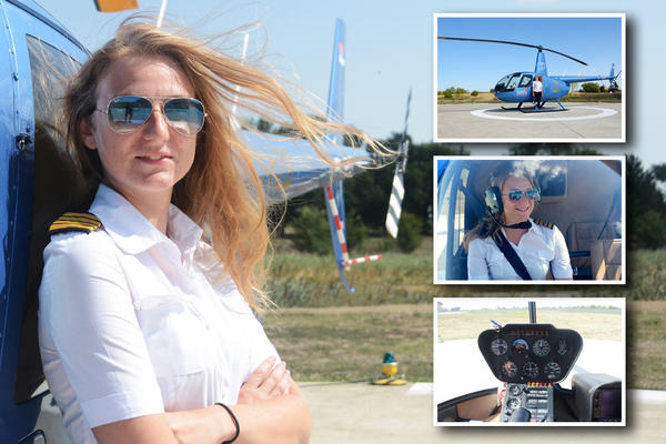 Sara (25) je jedina žena koja vozi helikopter u Srbiji! A DRŽAVA JOJ NE DA DA OSTVARI SAN KOJI BI SPASIO MNOGE ŽIVOTE (VIDEO)